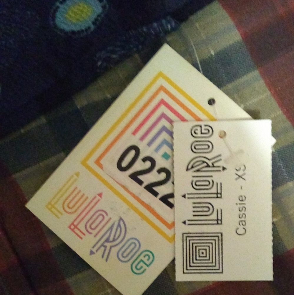 Xs lularoe Cassie skirt